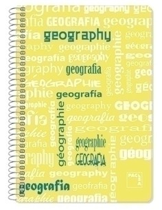 BLOCK PACSA ASIGNAT. 4º 80h CD.4 GEOGRAF - Pack de 4 unidades